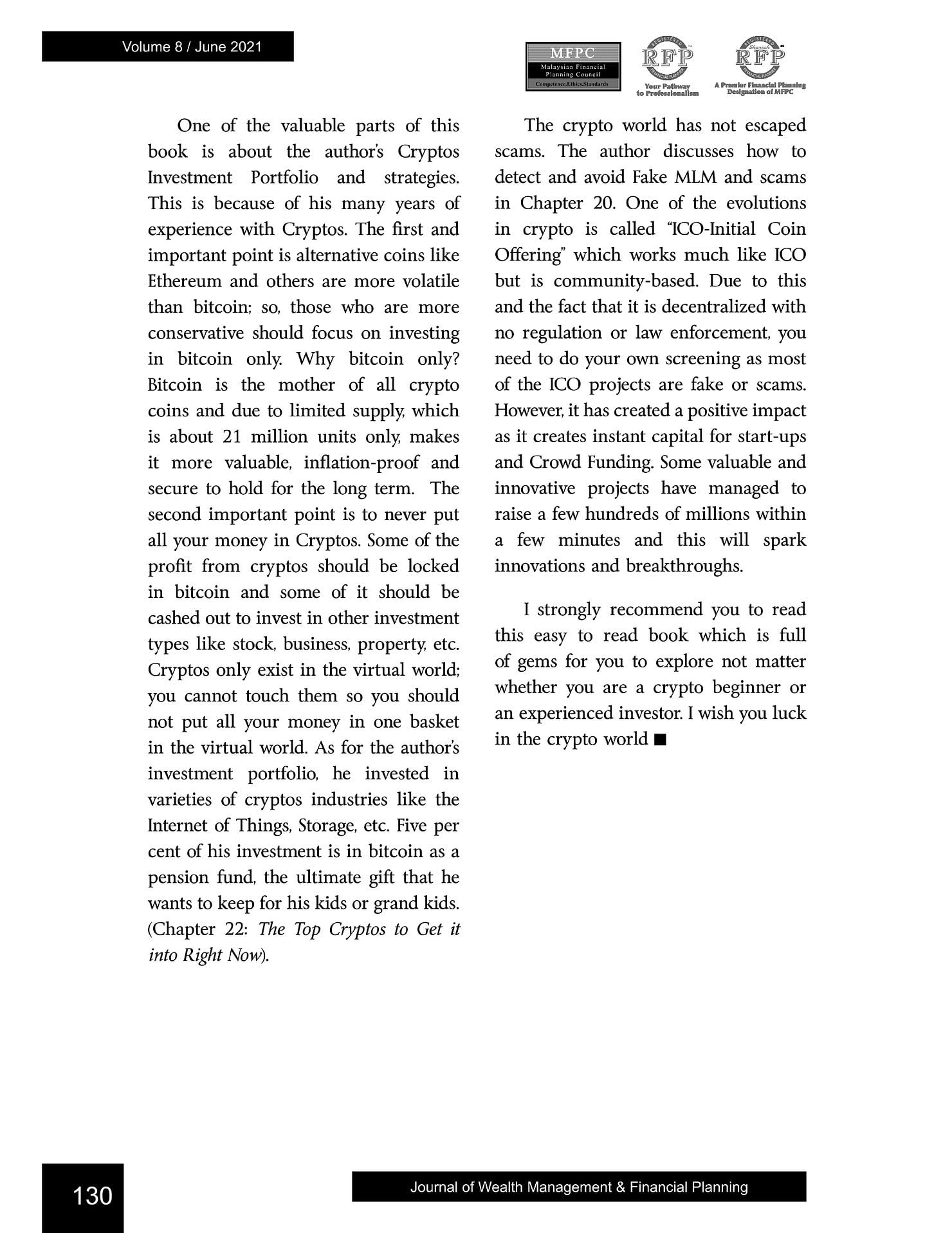 The Crypto Book-How to Invest Safely in Bitcoin and Other Cryptocurrencies